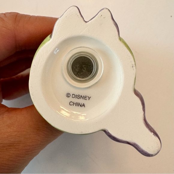 Disney Snow White Dopey First Kiss Seven Dwarfs Salt And Pepper Shakers Ceramic - Picture 7 of 10